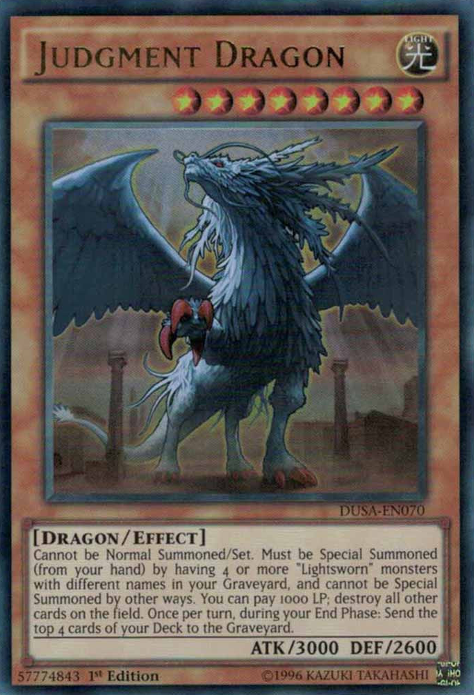 Judgment Dragon [DUSA-EN070] Ultra Rare - Card Brawlers | Quebec | Canada | Yu-Gi-Oh!
