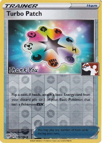 Turbo Patch (172/189) (Pokemon League) [Sword & Shield: Darkness Ablaze] - Card Brawlers | Quebec | Canada | Yu-Gi-Oh!