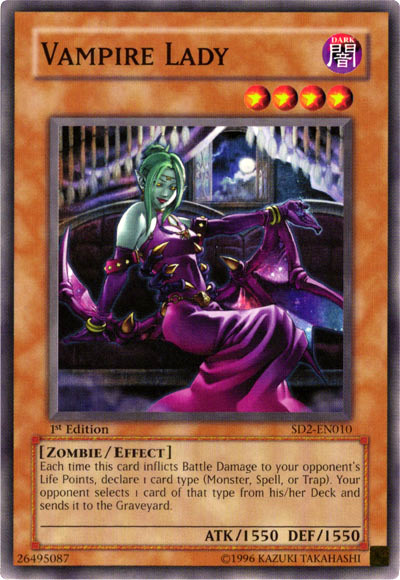 Vampire Lady [SD2-EN010] Common - Card Brawlers | Quebec | Canada | Yu-Gi-Oh!