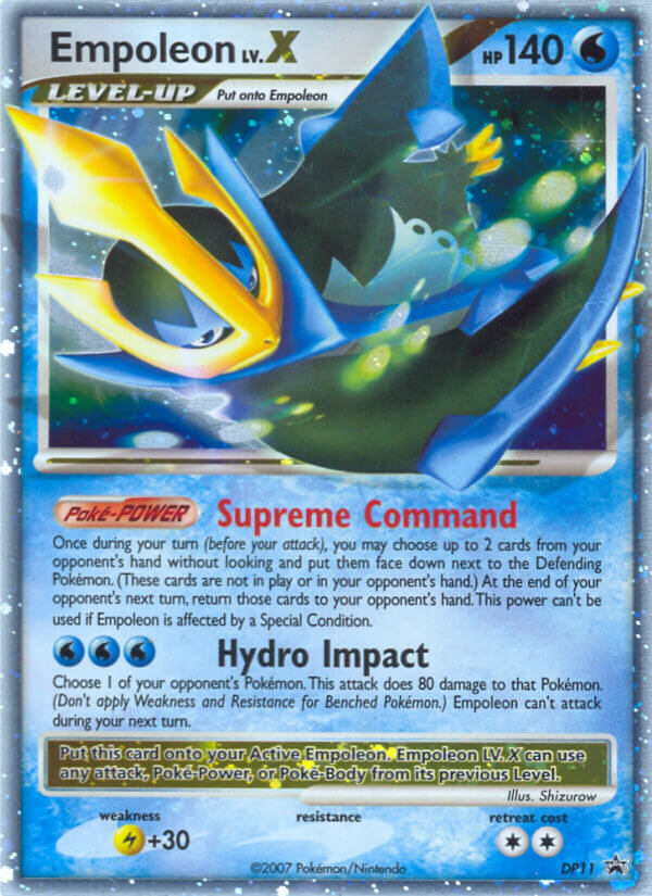Empoleon LV.X (DP11) [Diamond & Pearl: Black Star Promos] - Card Brawlers | Quebec | Canada | Yu-Gi-Oh!