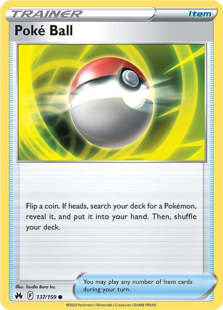 Poke Ball (137/159) [Sword & Shield: Crown Zenith] - Card Brawlers | Quebec | Canada | Yu-Gi-Oh!