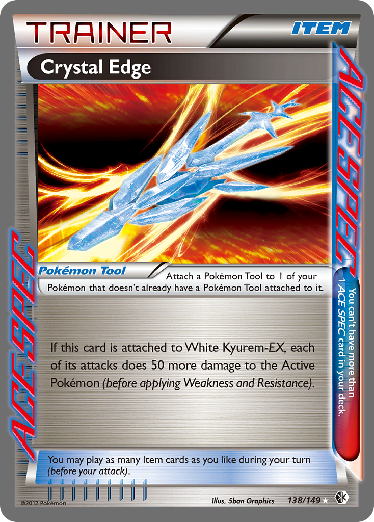 Crystal Edge (138/149) [Black & White: Boundaries Crossed] - Card Brawlers | Quebec | Canada | Yu-Gi-Oh!
