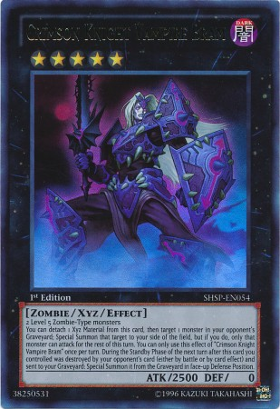 Crimson Knight Vampire Bram [SHSP-EN054] Ultra Rare - Yu-Gi-Oh! - Card Brawlers | Quebec | Canada |