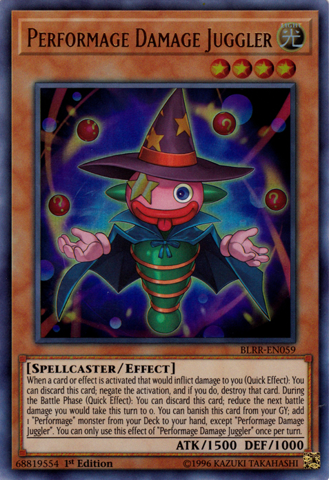 Performage Damage Juggler [BLRR-EN059] Ultra Rare - Yu-Gi-Oh! - Card Brawlers | Quebec | Canada |