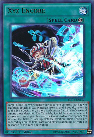 Xyz Encore [MP14-EN117] Ultra Rare - Card Brawlers | Quebec | Canada | Yu-Gi-Oh!