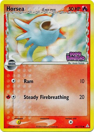 Horsea (66/110) (Delta Species) (Stamped) [EX: Holon Phantoms] - Card Brawlers | Quebec | Canada | Yu-Gi-Oh!