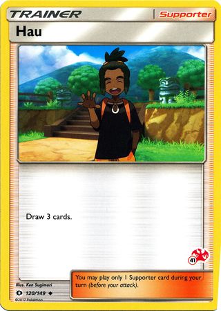 Hau (120/149) (Charizard Stamp #41) [Battle Academy 2020] - Card Brawlers | Quebec | Canada | Yu-Gi-Oh!