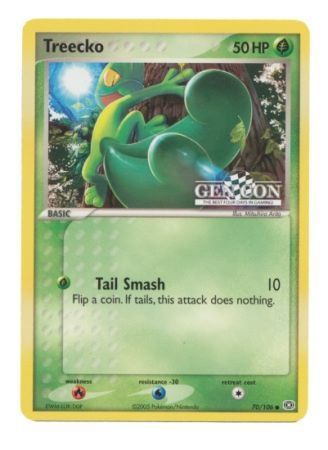 Treecko (70/106) (Gen Con The Best Four Days in Gaming Promo) [EX: Emerald] - Card Brawlers | Quebec | Canada | Yu-Gi-Oh!