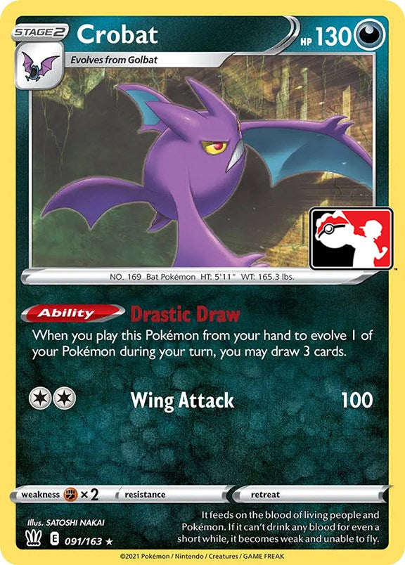 Crobat (091/163) [Prize Pack Series One] - Card Brawlers | Quebec | Canada | Yu-Gi-Oh!