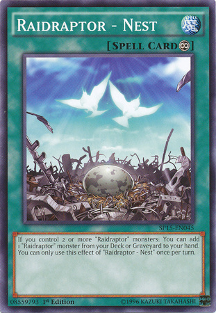 Raidraptor - Nest [SP15-EN045] Common - Yu-Gi-Oh! - Card Brawlers | Quebec | Canada |