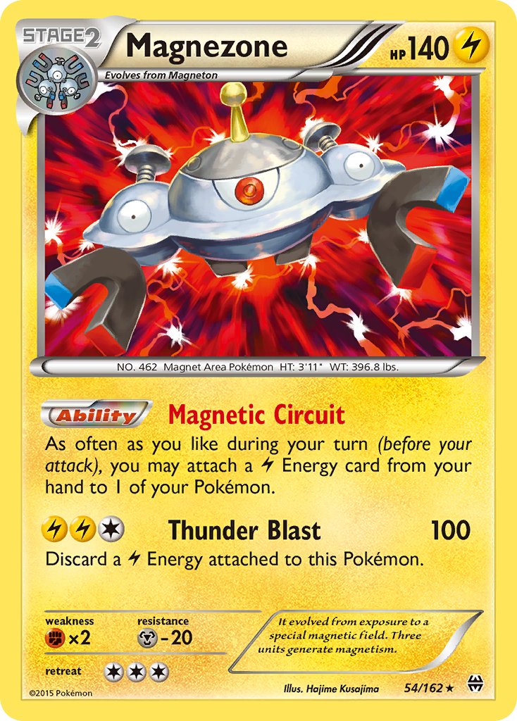 Magnezone (54/162) (Theme Deck Exclusive) [XY: BREAKthrough] - Card Brawlers | Quebec | Canada | Yu-Gi-Oh!