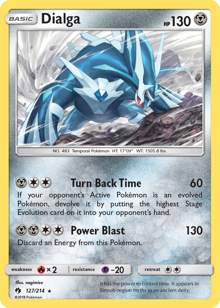 Dialga (127/214) [Sun & Moon: Lost Thunder] - Card Brawlers | Quebec | Canada | Yu-Gi-Oh!