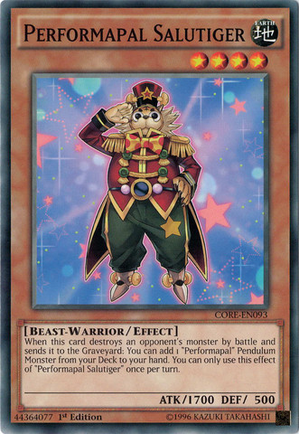 Performapal Salutiger [CORE-EN093] Common - Yu-Gi-Oh! - Card Brawlers | Quebec | Canada |