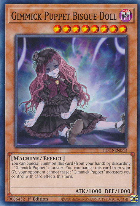 Gimmick Puppet Bisque Doll [LDS3-EN063] Common - Card Brawlers | Quebec | Canada | Yu-Gi-Oh!