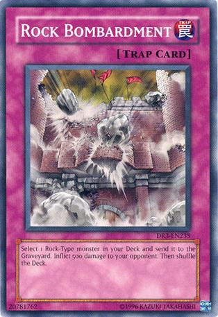 Rock Bombardment [DR3-EN235] Common - Card Brawlers | Quebec | Canada | Yu-Gi-Oh!