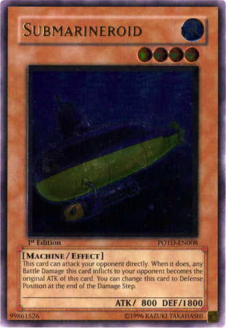 Submarineroid [POTD-EN008] Ultimate Rare - Card Brawlers | Quebec | Canada | Yu-Gi-Oh!