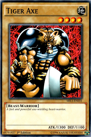 Tiger Axe [MIL1-EN031] Common - Yu-Gi-Oh! - Card Brawlers | Quebec | Canada |