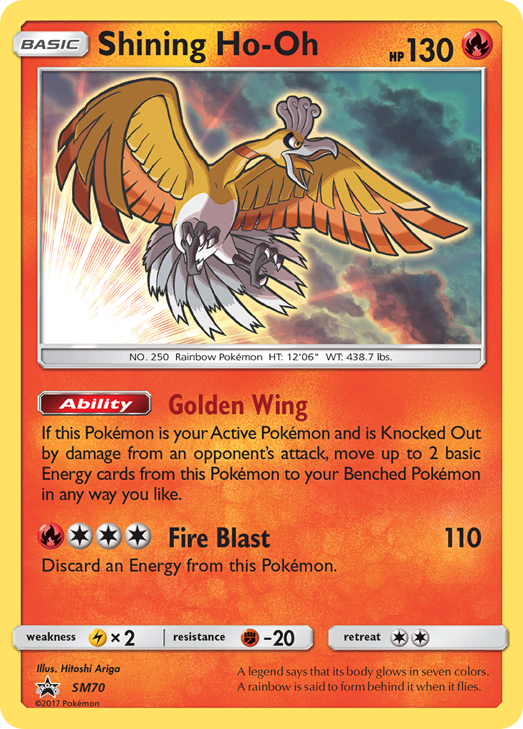 Shining Ho-Oh (SM70) [Sun & Moon: Black Star Promos] - Card Brawlers | Quebec | Canada | Yu-Gi-Oh!