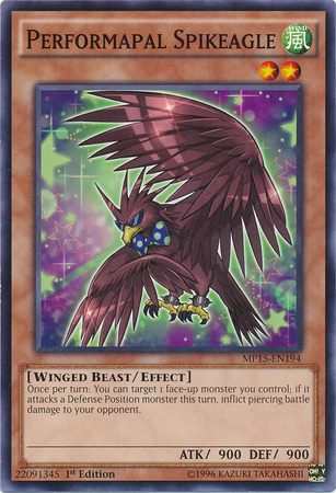 Performapal Spikeagle [MP15-EN194] Common - Card Brawlers | Quebec | Canada | Yu-Gi-Oh!