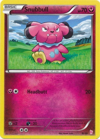 Snubbull (11/30) [XY: Trainer Kit - Sylveon] - Card Brawlers | Quebec | Canada | Yu-Gi-Oh!