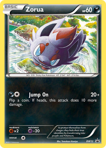 Zorua (BW12) [Black & White: Black Star Promos] - Card Brawlers | Quebec | Canada | Yu-Gi-Oh!