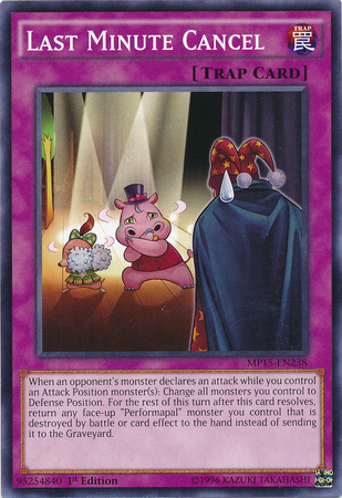 Last Minute Cancel [MP15-EN238] Common - Card Brawlers | Quebec | Canada | Yu-Gi-Oh!