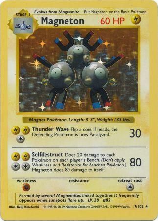 Magneton (9/102) [Base Set Shadowless Unlimited] - Card Brawlers | Quebec | Canada | Yu-Gi-Oh!