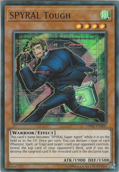 SPYRAL Tough [OP07-EN005] Super Rare - Yu-Gi-Oh! - Card Brawlers | Quebec | Canada |