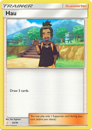 Hau (23/30) [Sun & Moon: Trainer Kit - Alolan Raichu] - Card Brawlers | Quebec | Canada | Yu-Gi-Oh!