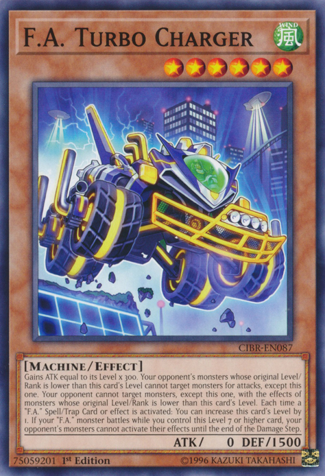 F.A. Turbo Charger [CIBR-EN087] Common - Yu-Gi-Oh! - Card Brawlers | Quebec | Canada |