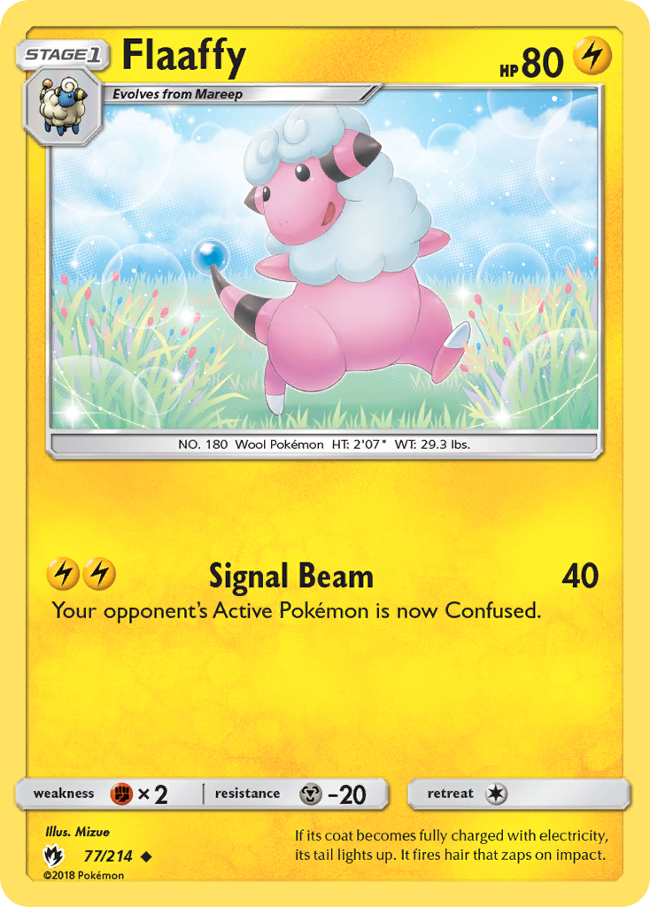 Flaaffy (77/214) [Sun & Moon: Lost Thunder] - Card Brawlers | Quebec | Canada | Yu-Gi-Oh!