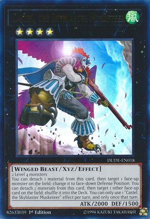 Castel, the Skyblaster Musketeer [DUDE-EN018] Ultra Rare - Card Brawlers | Quebec | Canada | Yu-Gi-Oh!