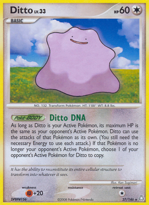 Ditto (27/146) [Diamond & Pearl: Legends Awakened] - Card Brawlers | Quebec | Canada | Yu-Gi-Oh!