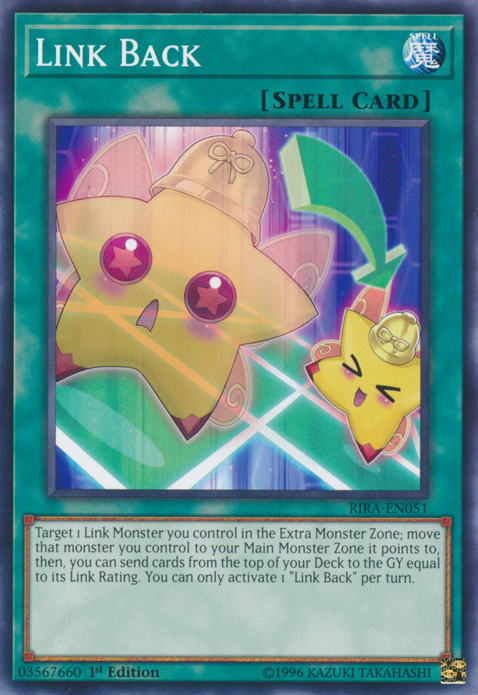 Link Back [RIRA-EN051] Common - Card Brawlers | Quebec | Canada | Yu-Gi-Oh!