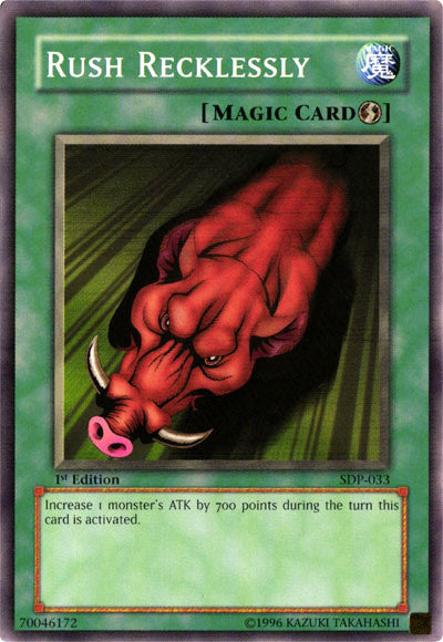 Rush Recklessly [SDP-033] Common - Card Brawlers | Quebec | Canada | Yu-Gi-Oh!
