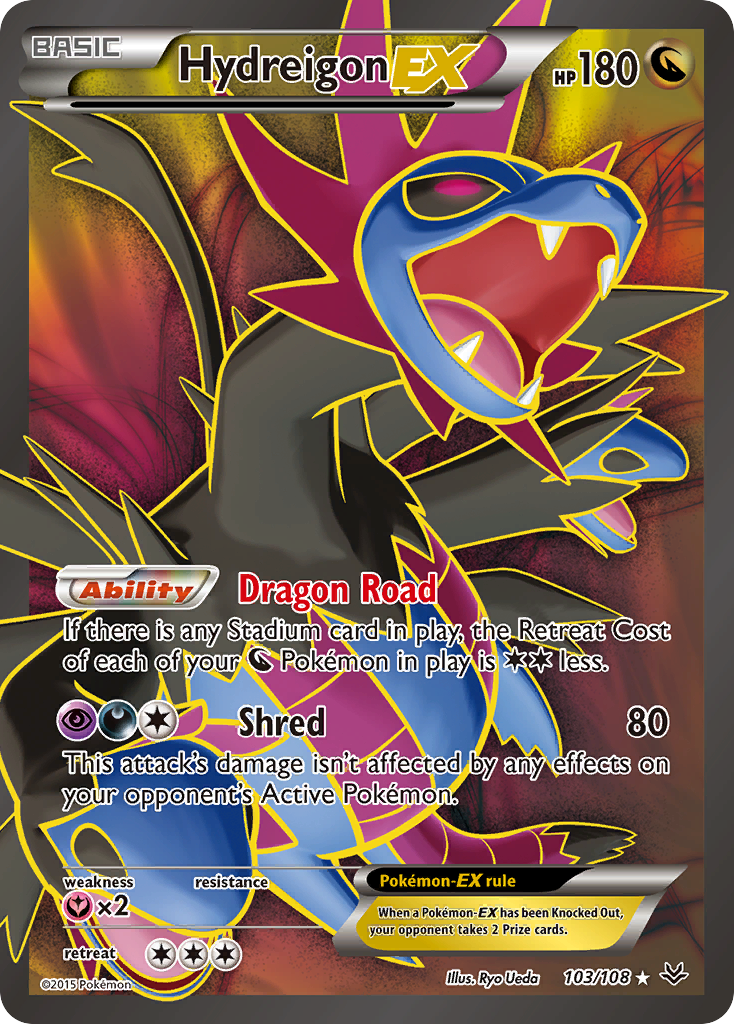 Hydreigon EX (103/108) [XY: Roaring Skies] - Card Brawlers | Quebec | Canada | Yu-Gi-Oh!