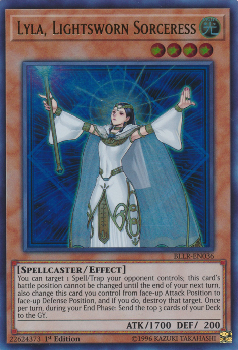 Lyla, Lightsworn Sorceress [BLLR-EN036] Ultra Rare - Yu-Gi-Oh! - Card Brawlers | Quebec | Canada |