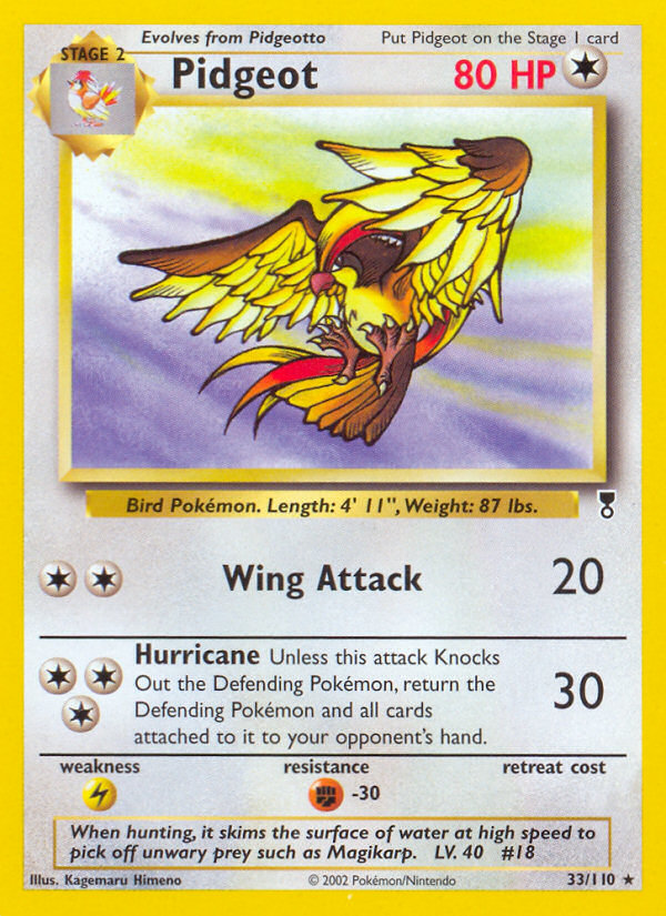Pidgeot (33/110) [Legendary Collection] - Card Brawlers | Quebec | Canada | Yu-Gi-Oh!