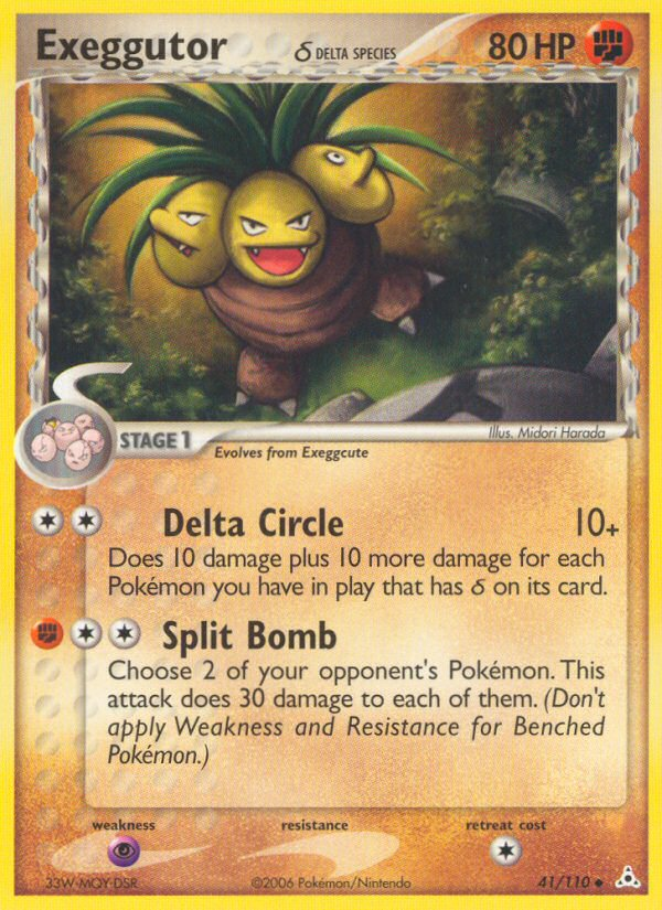 Exeggutor (41/110) (Delta Species) [EX: Holon Phantoms] - Card Brawlers | Quebec | Canada | Yu-Gi-Oh!
