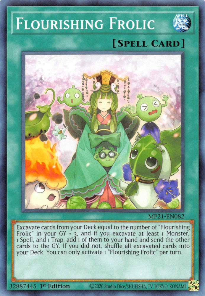 Flourishing Frolic [MP21-EN082] Common - Card Brawlers | Quebec | Canada | Yu-Gi-Oh!