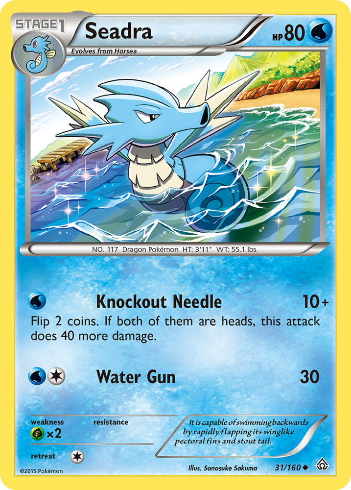 Seadra (31/160) [XY: Primal Clash] - Card Brawlers | Quebec | Canada | Yu-Gi-Oh!