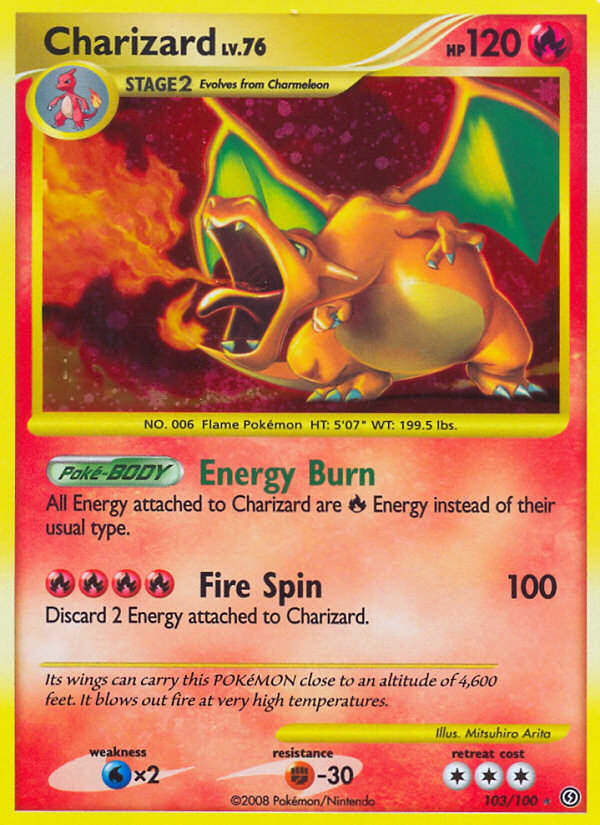 Charizard (103/100) [Diamond & Pearl: Stormfront] - Card Brawlers | Quebec | Canada | Yu-Gi-Oh!