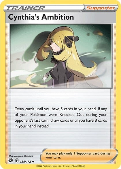 Cynthia's Ambition (138/172) [Sword & Shield: Brilliant Stars] - Card Brawlers | Quebec | Canada | Yu-Gi-Oh!