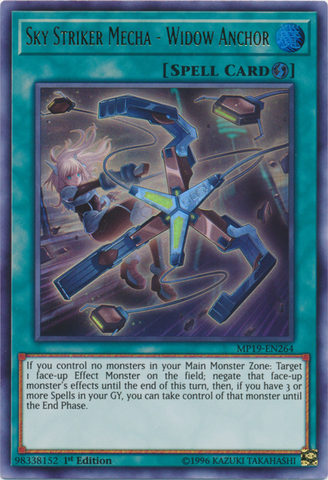 Sky Striker Mecha - Widow Anchor [MP19-EN264] Ultra Rare - Card Brawlers | Quebec | Canada | Yu-Gi-Oh!