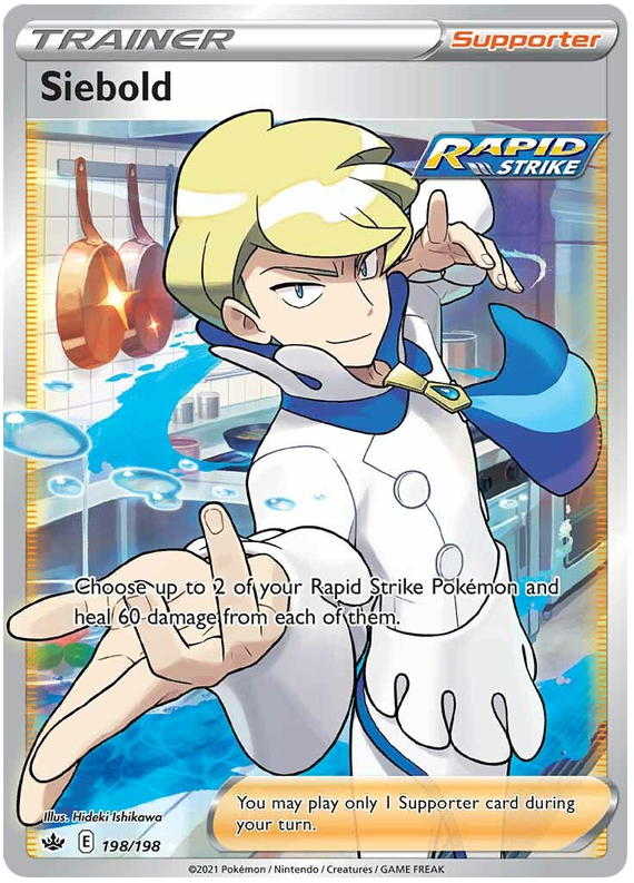 Siebold (198/198) [Sword & Shield: Chilling Reign] - Card Brawlers | Quebec | Canada | Yu-Gi-Oh!
