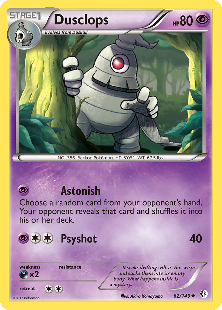 Dusclops (62/149) [Black & White: Boundaries Crossed] - Card Brawlers | Quebec | Canada | Yu-Gi-Oh!