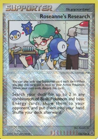 Roseanne's Research (125/132) (League Promos) [Diamond & Pearl: Secret Wonders] - Card Brawlers | Quebec | Canada | Yu-Gi-Oh!