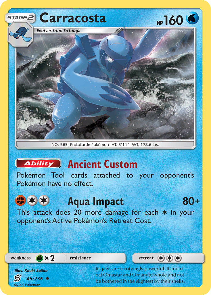 Carracosta (45/236) [Sun & Moon: Unified Minds] - Card Brawlers | Quebec | Canada | Yu-Gi-Oh!