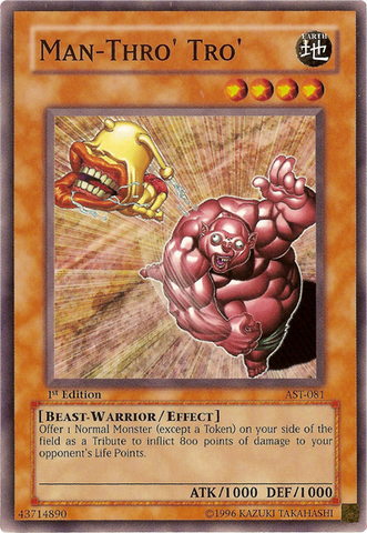 Man-Thro' Tro' [AST-081] Common - Yu-Gi-Oh! - Card Brawlers | Quebec | Canada |