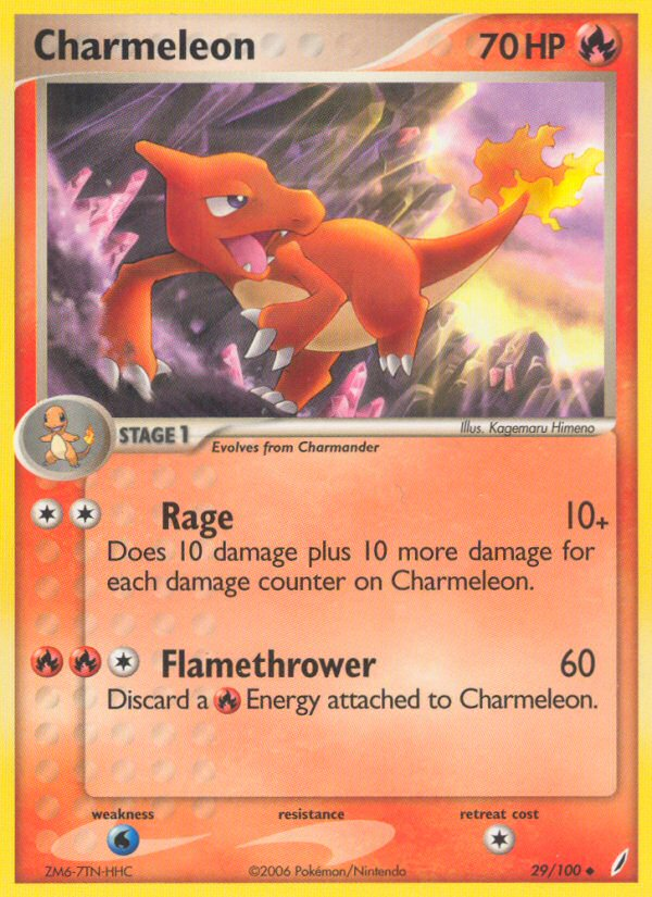 Charmeleon (29/100) [EX: Crystal Guardians] - Card Brawlers | Quebec | Canada | Yu-Gi-Oh!